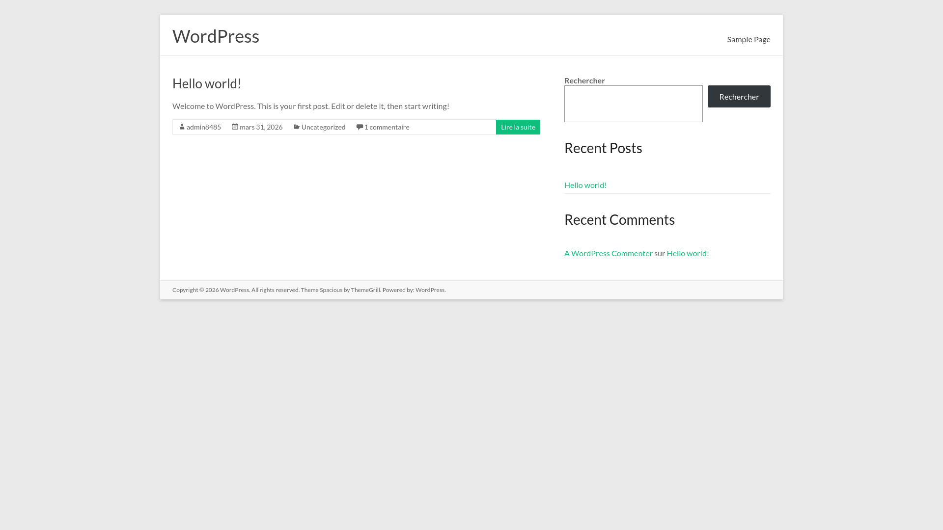 website screenshot of https://ln-secretariat-communication.fr