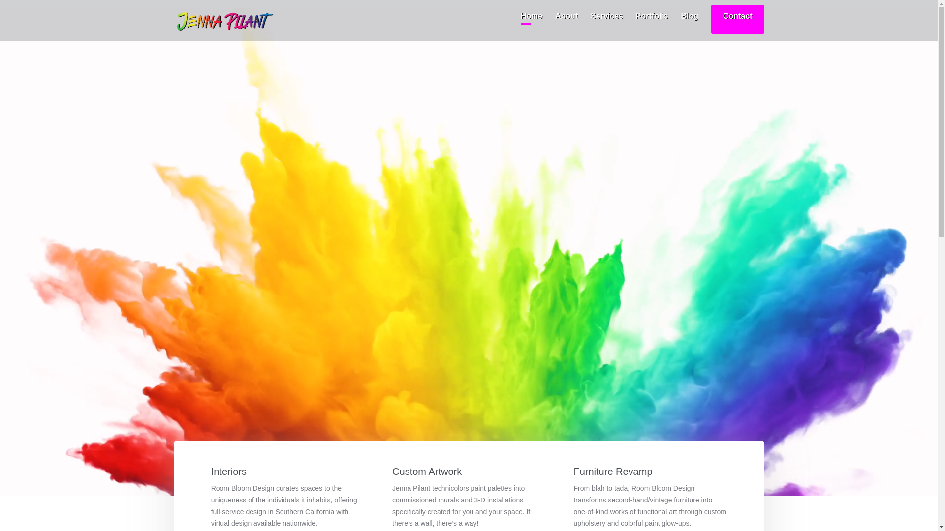 website screenshot of https://jennapilant.pages.dev/