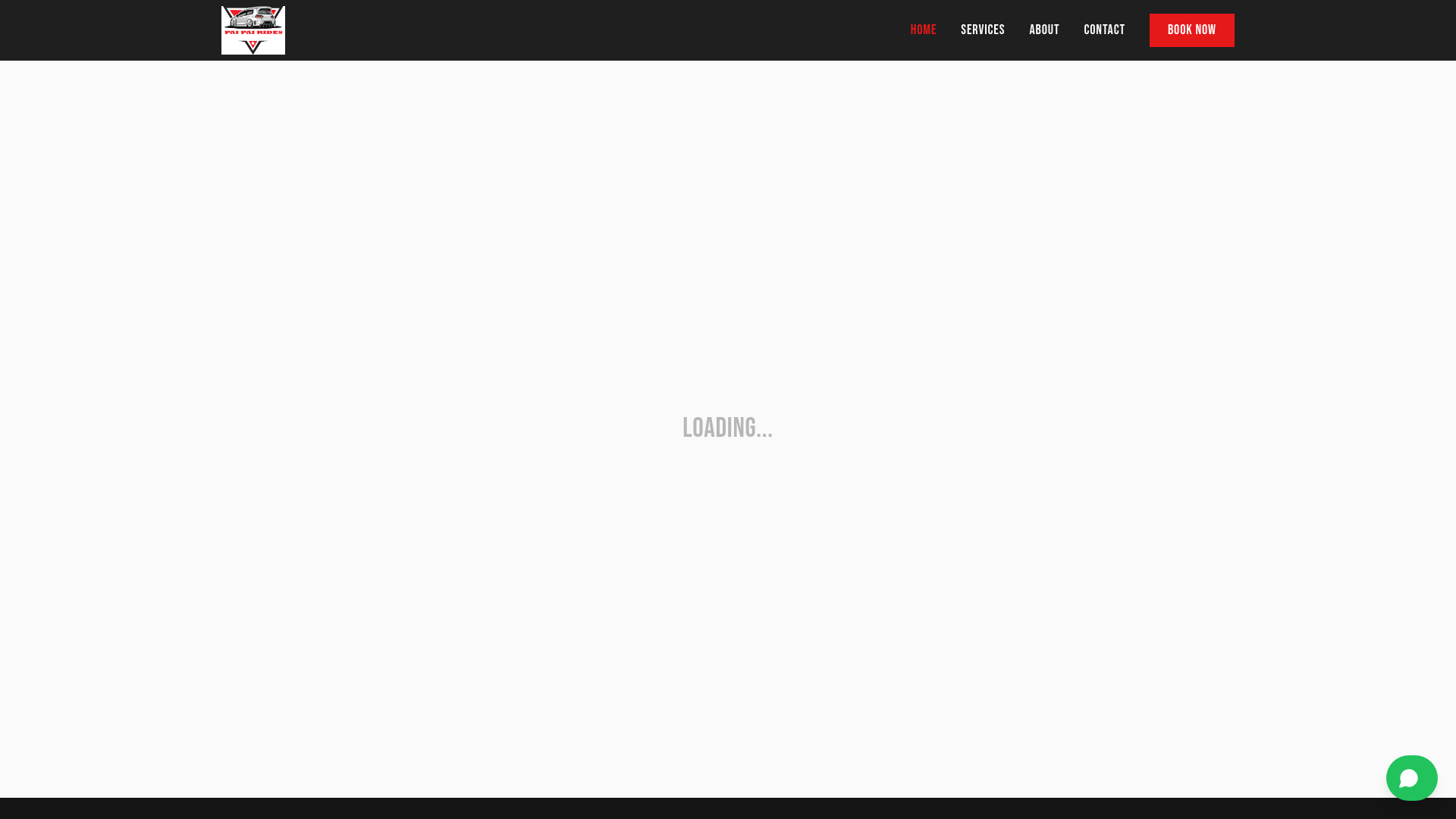 website screenshot of https://paipairides.com