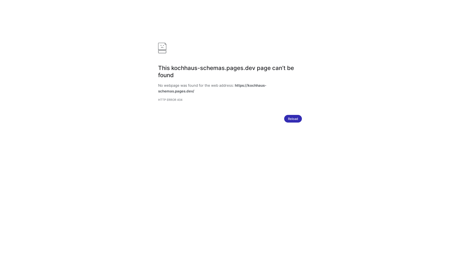 website screenshot of https://kochhaus-schemas.pages.dev/