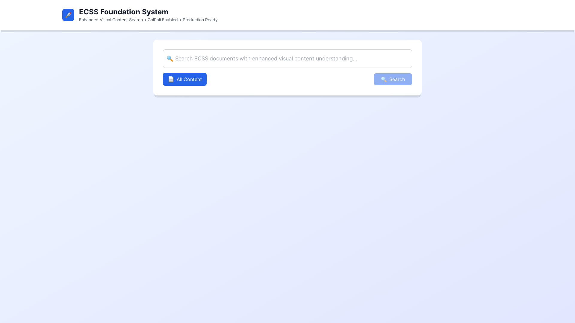website screenshot of https://ecssnavigator.com/