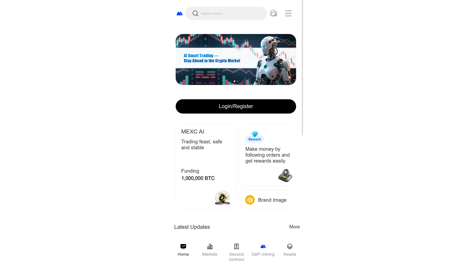 website screenshot of https://mexcaix.cc/