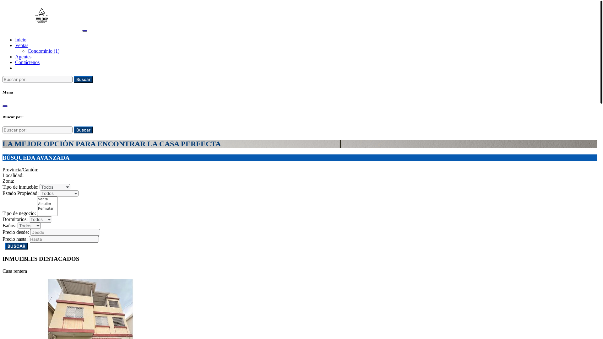 website screenshot of https://avalcorp-suemurillo.com/