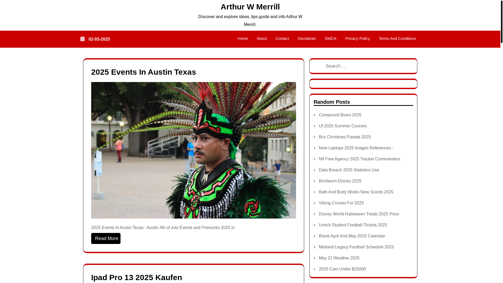 website screenshot of https://arthurwmerrills.pages.dev/
