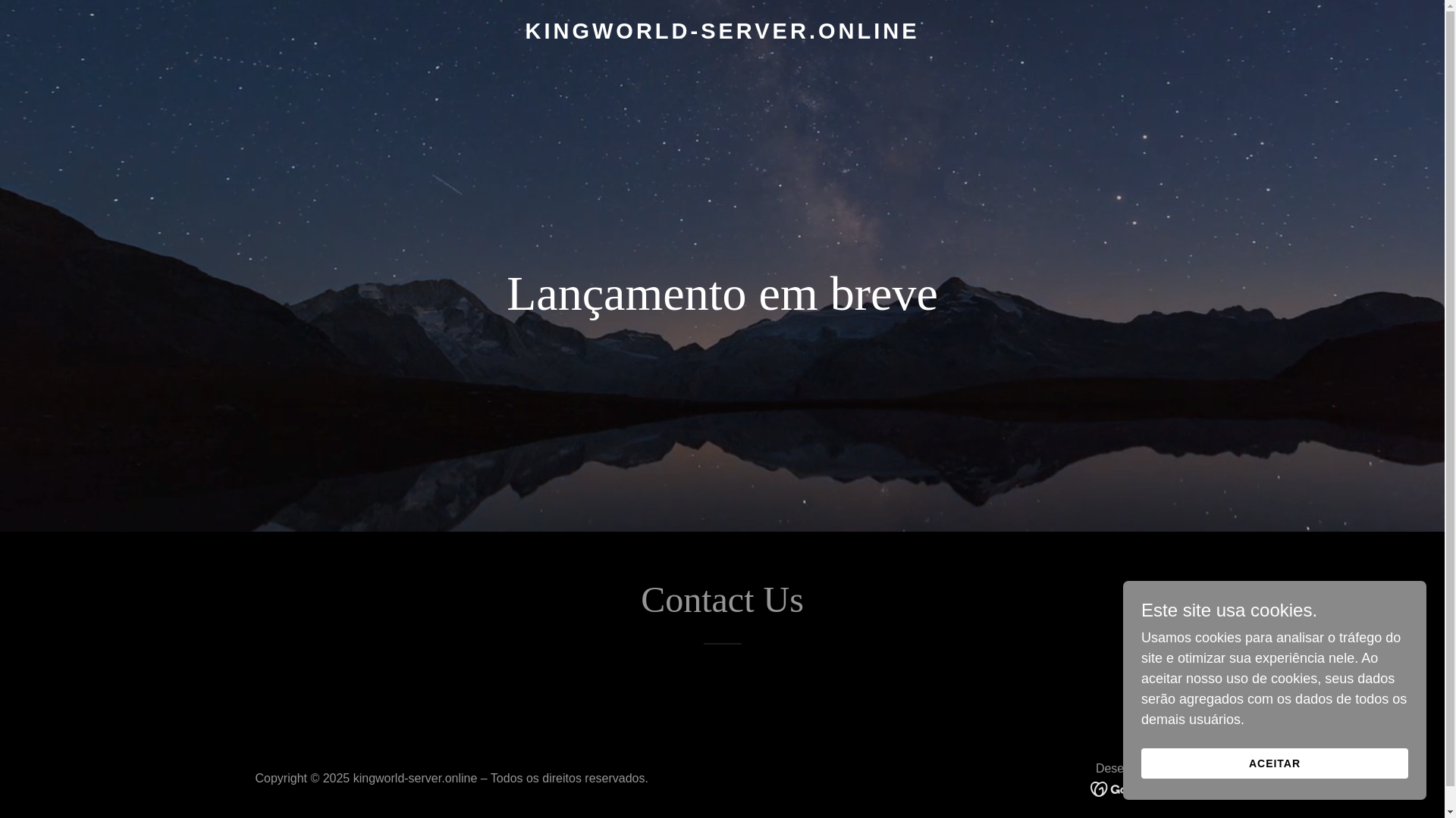 website screenshot of https://kingworld-server.online/