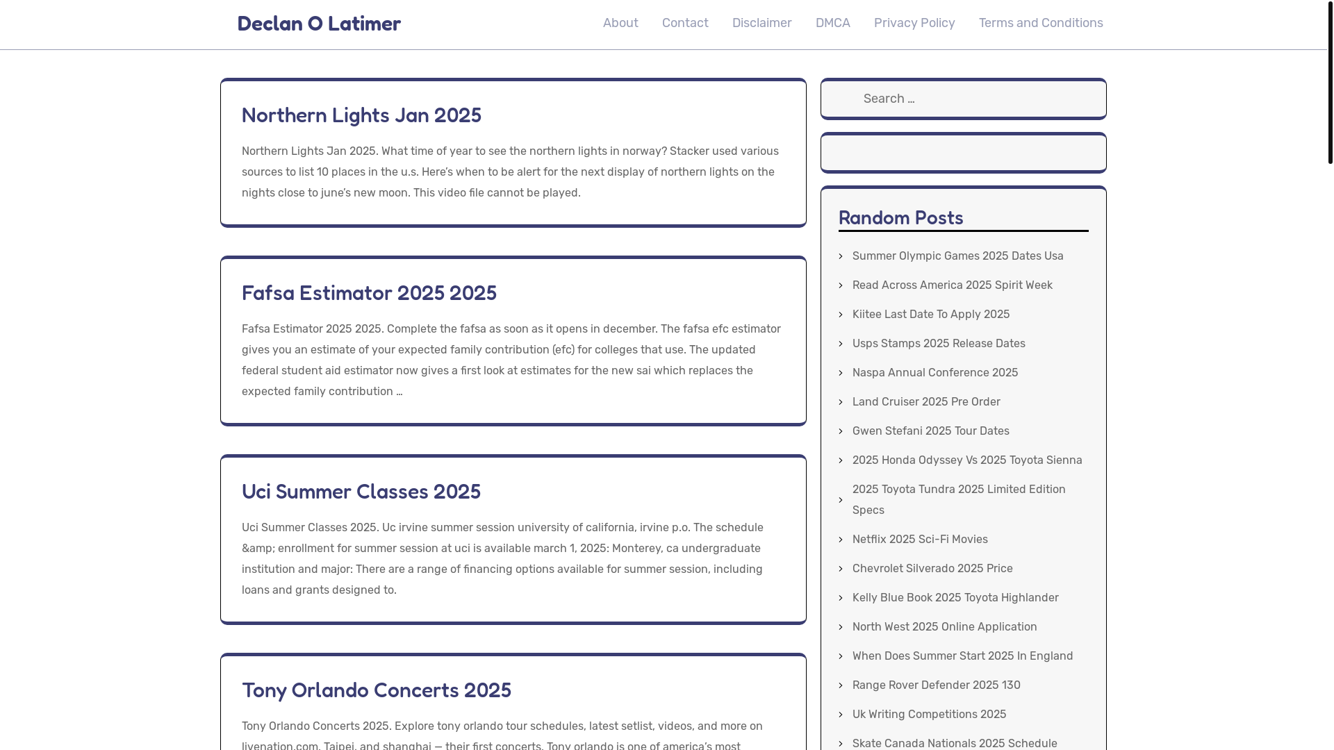 website screenshot of https://declanolatimer.pages.dev/