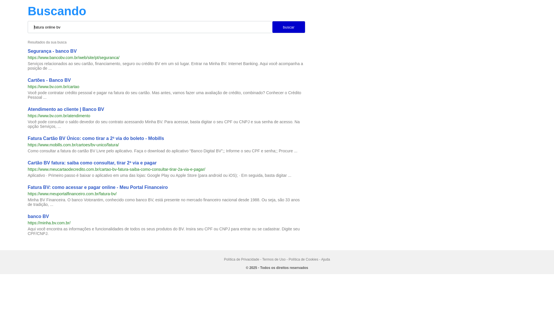 website screenshot of https://resgateseuspontosbv.com/