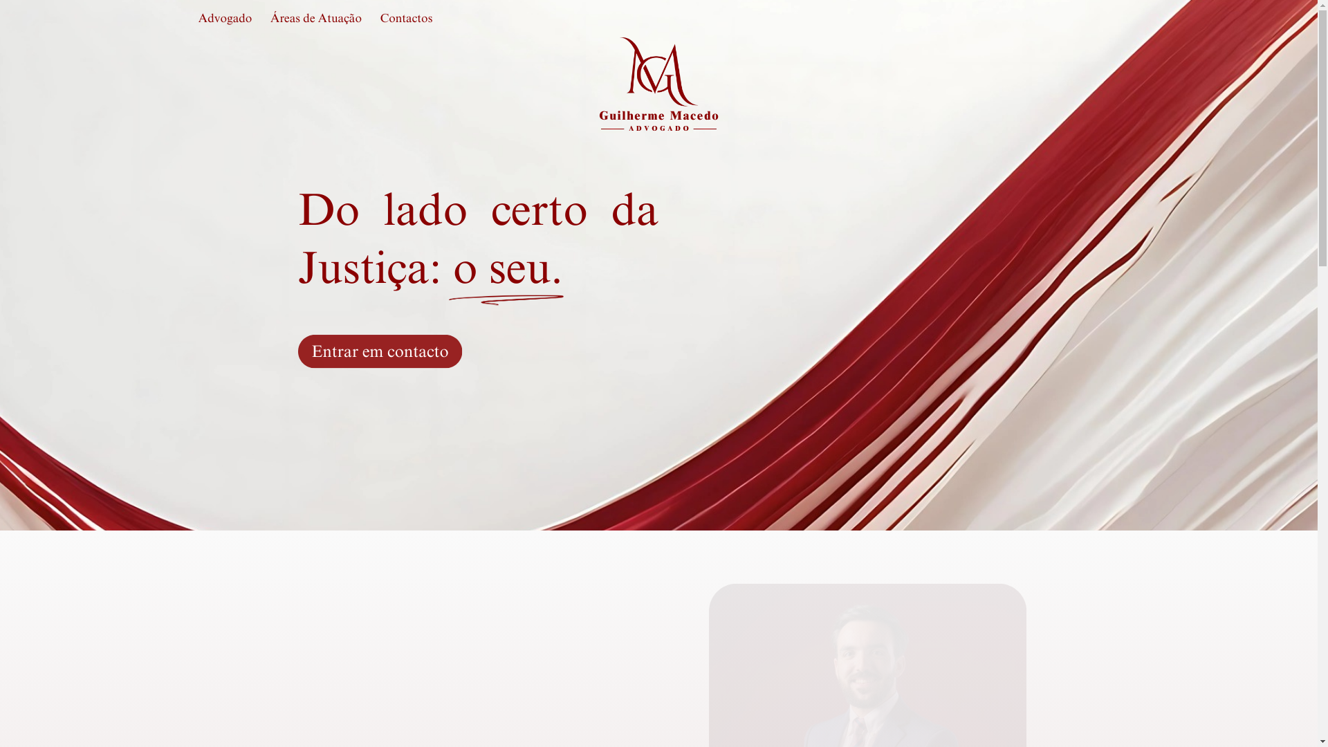 website screenshot of https://guilhermemacedoadvogado.com/
