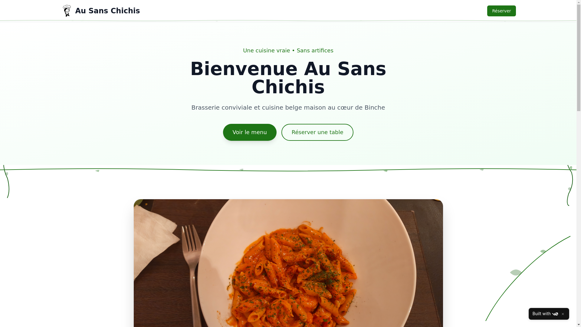 website screenshot of https://ausanschichis.be/