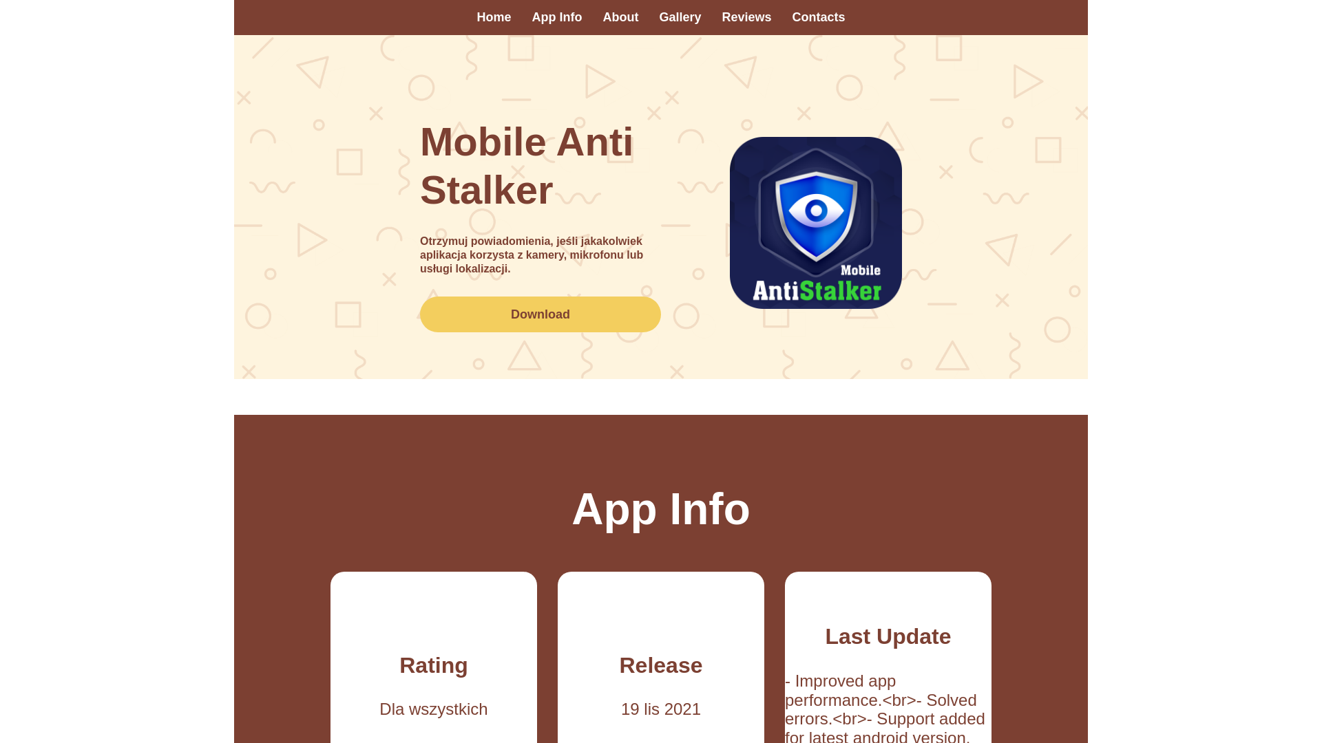 website screenshot of https://towerzlota.website/