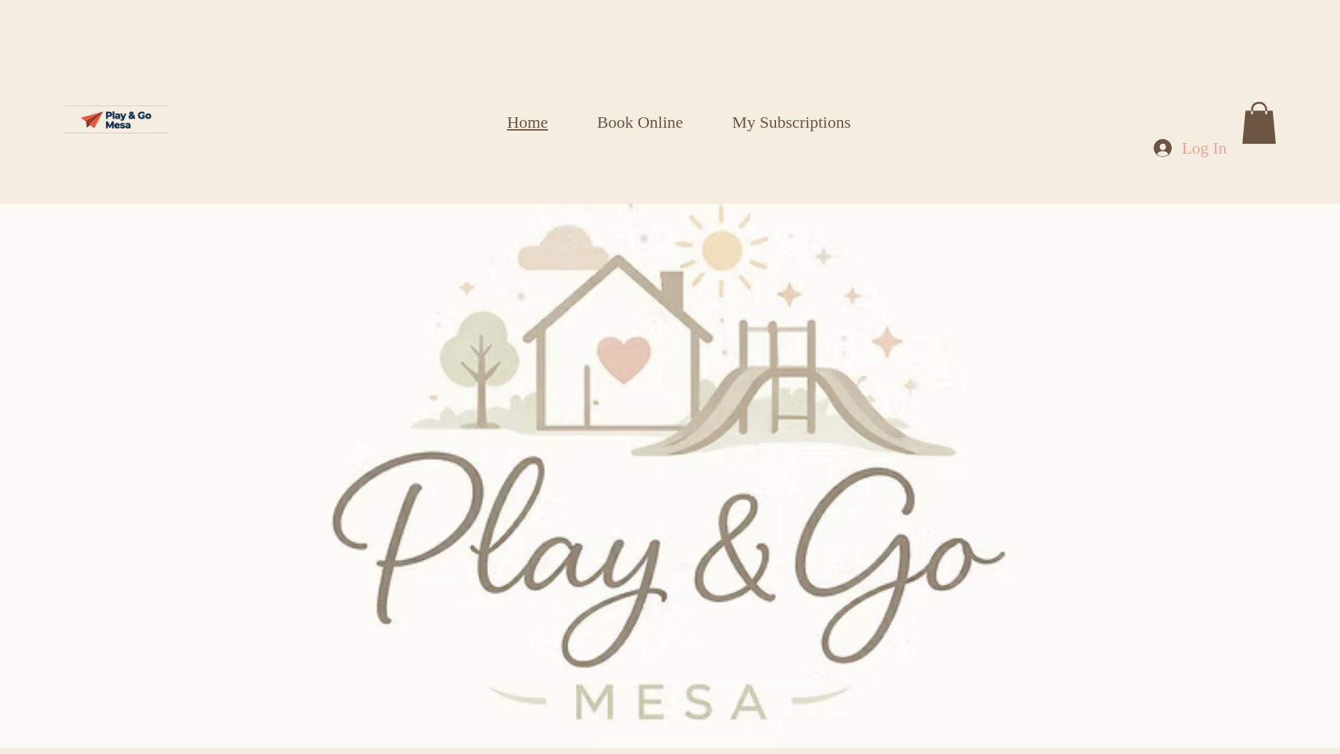 website screenshot of https://playandgomesa.com/