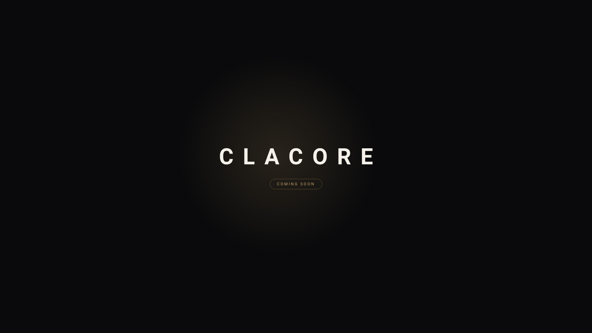 website screenshot of https://clacore.studio/