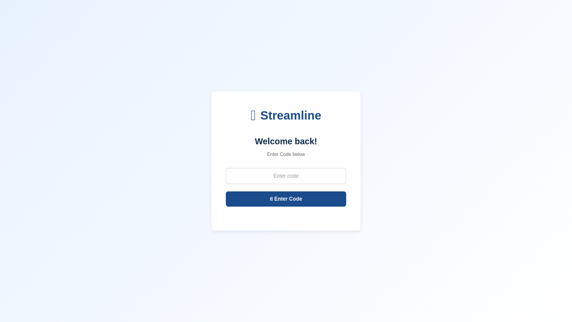 website screenshot of https://streamlineparcel.com