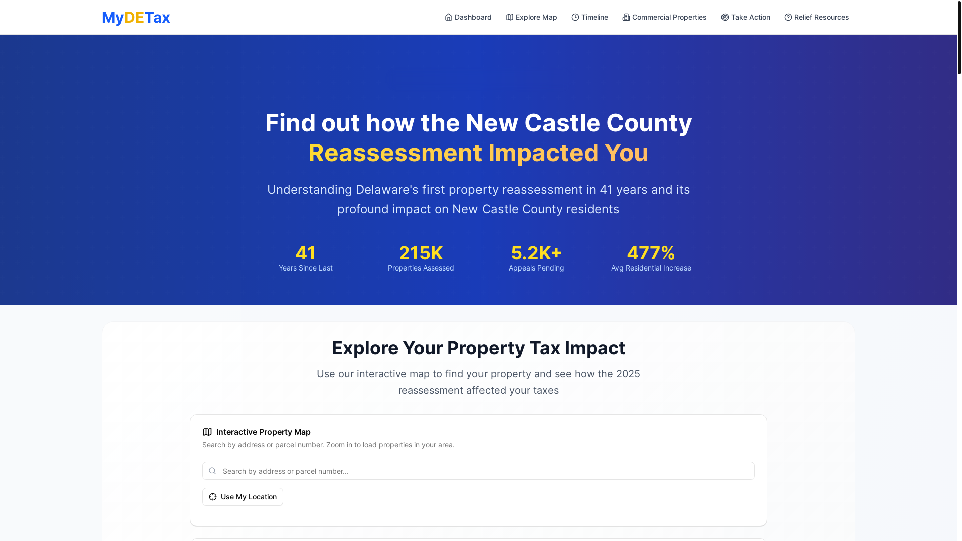 website screenshot of https://ncc-tax-crisis.pages.dev/