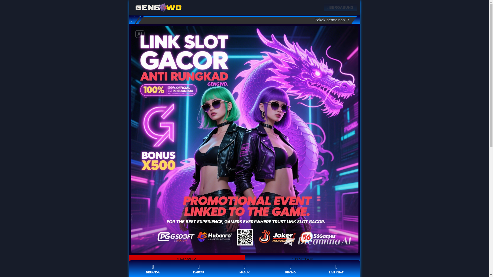 website screenshot of https://hipmikarawang.pages.dev/