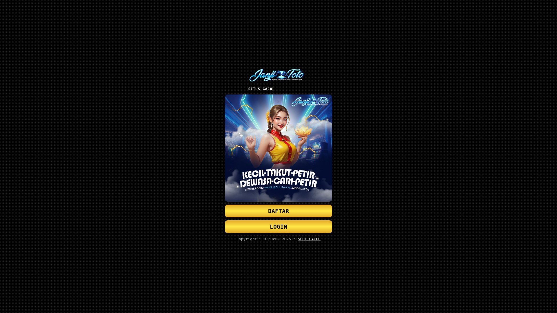 website screenshot of https://janjitoto-extrpsy.pages.dev/