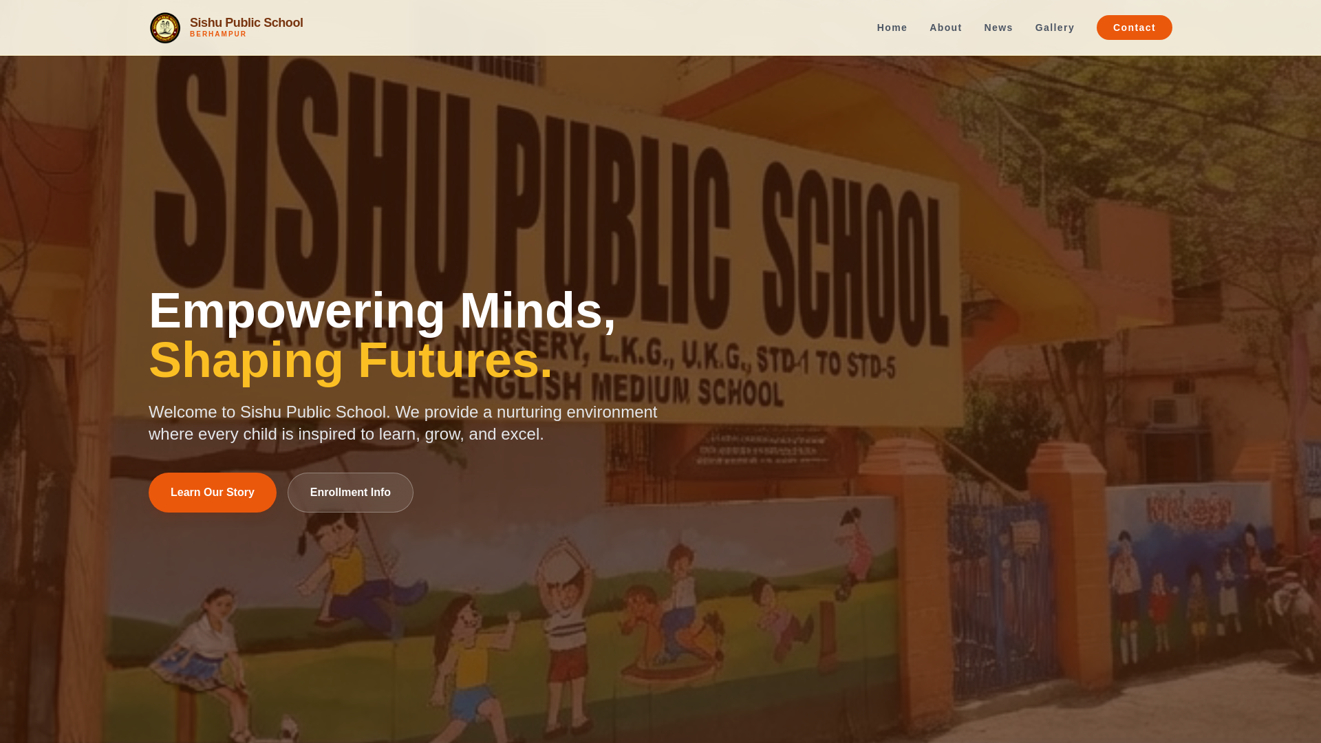 website screenshot of https://spsbam.in/