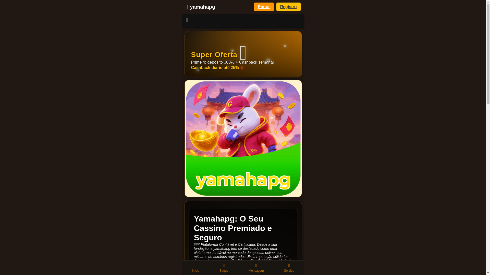 website screenshot of https://yamahapgc.com/