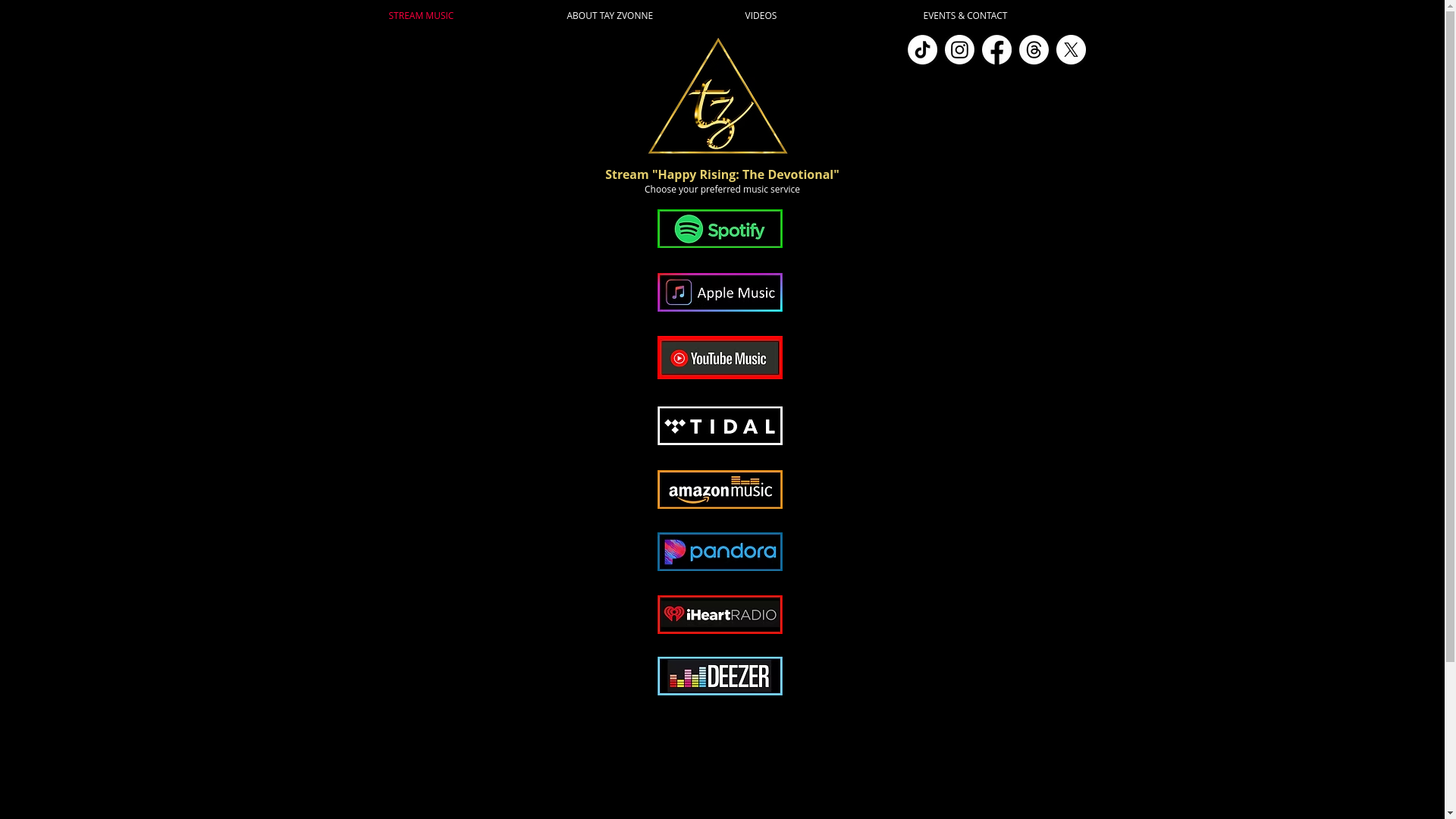 website screenshot of https://tay-zvonne.com/
