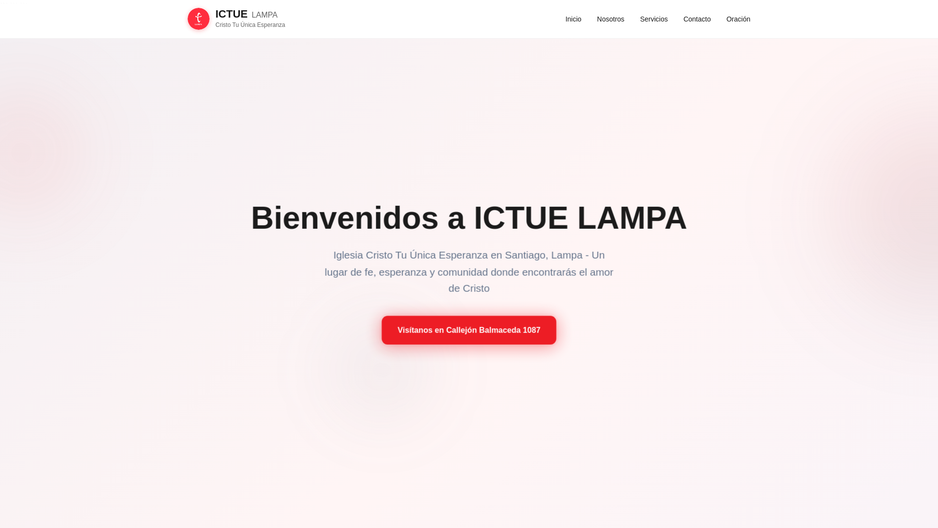 website screenshot of https://ictuelampa.cl/