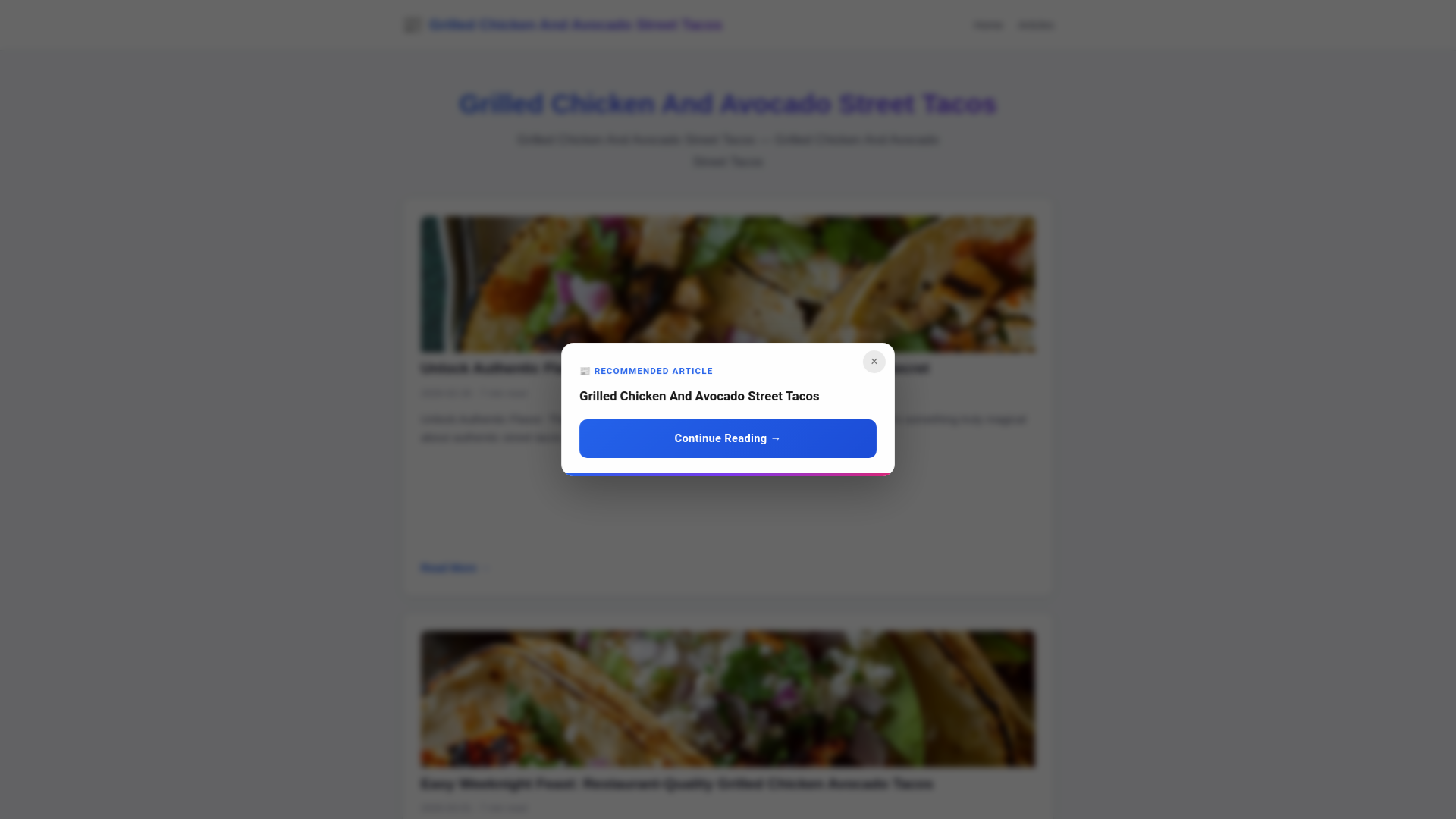 website screenshot of https://grilled-chicken-and-avocado-street-tacos.pages.dev/