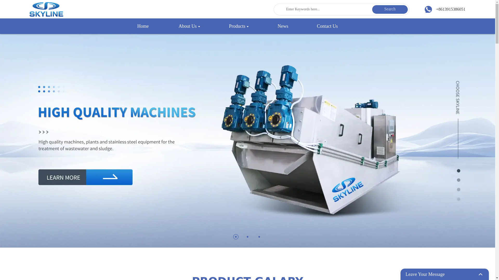 website screenshot of https://skylineecotech.com/