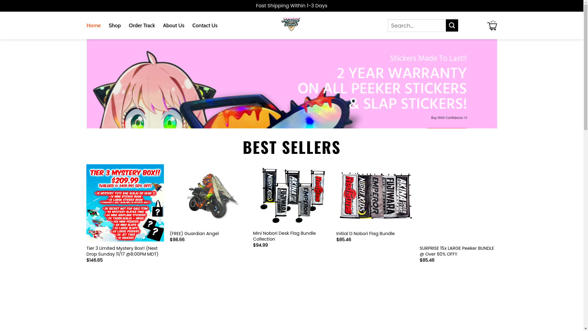 website screenshot of https://halomodifieddecals.shop/