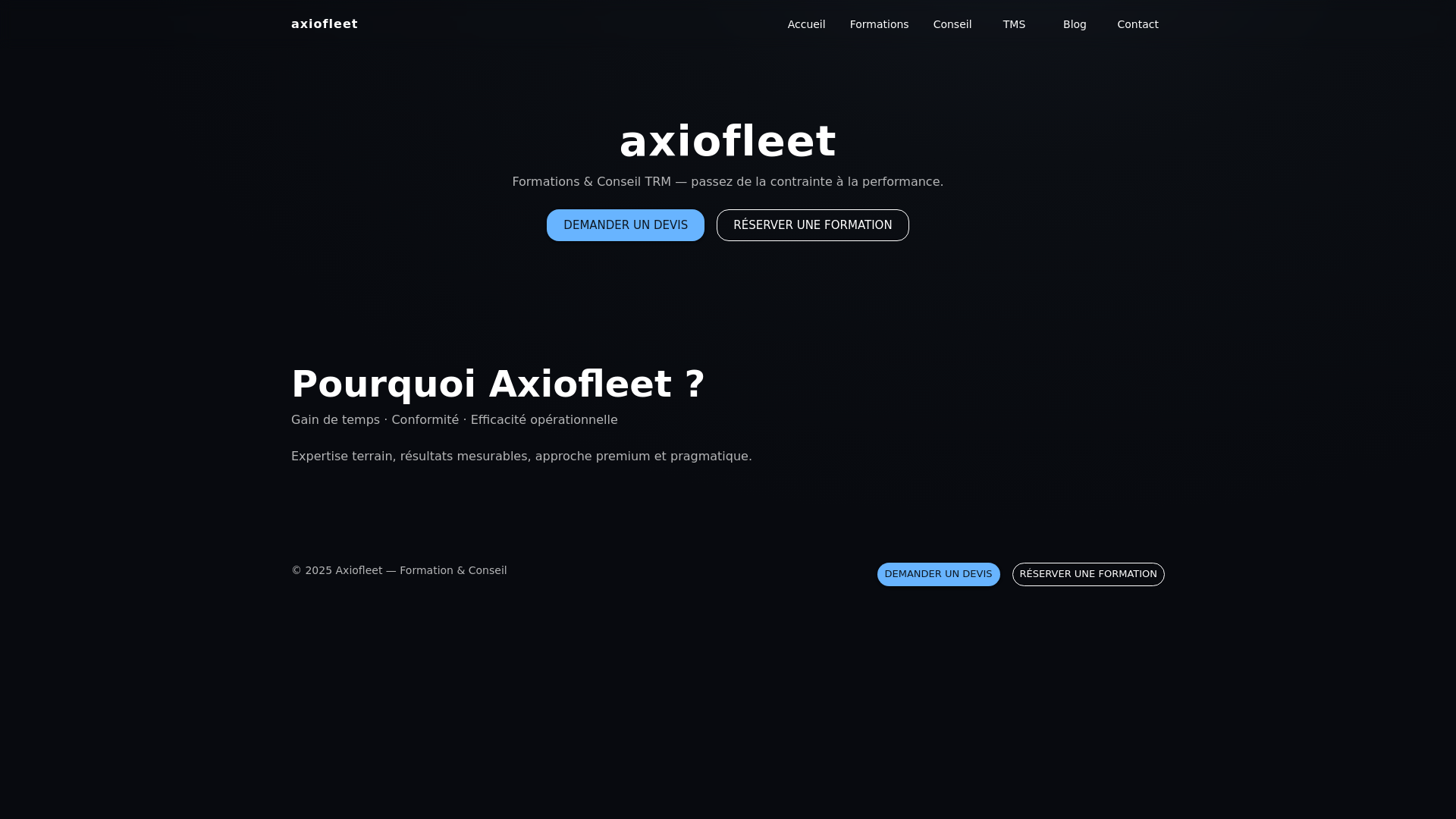 website screenshot of https://axiofleet-site.pages.dev/