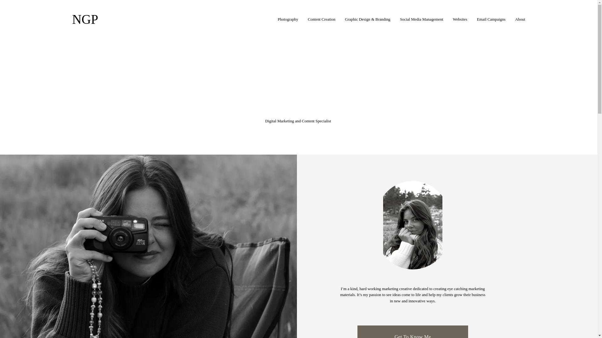 website screenshot of https://noellepupel.com/