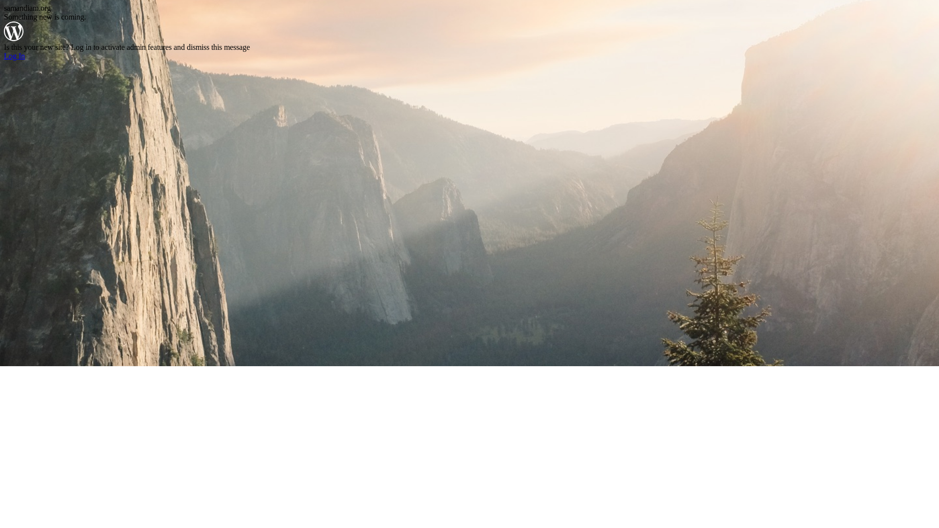 website screenshot of https://samandiam.org/