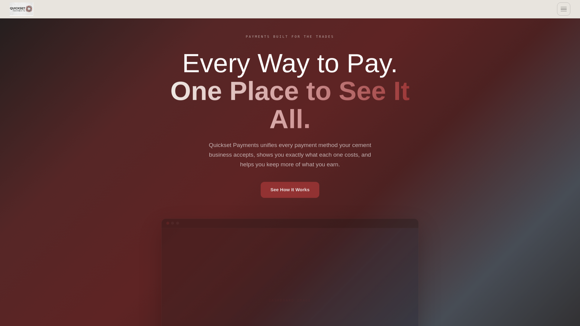 website screenshot of https://quickset.pages.dev/