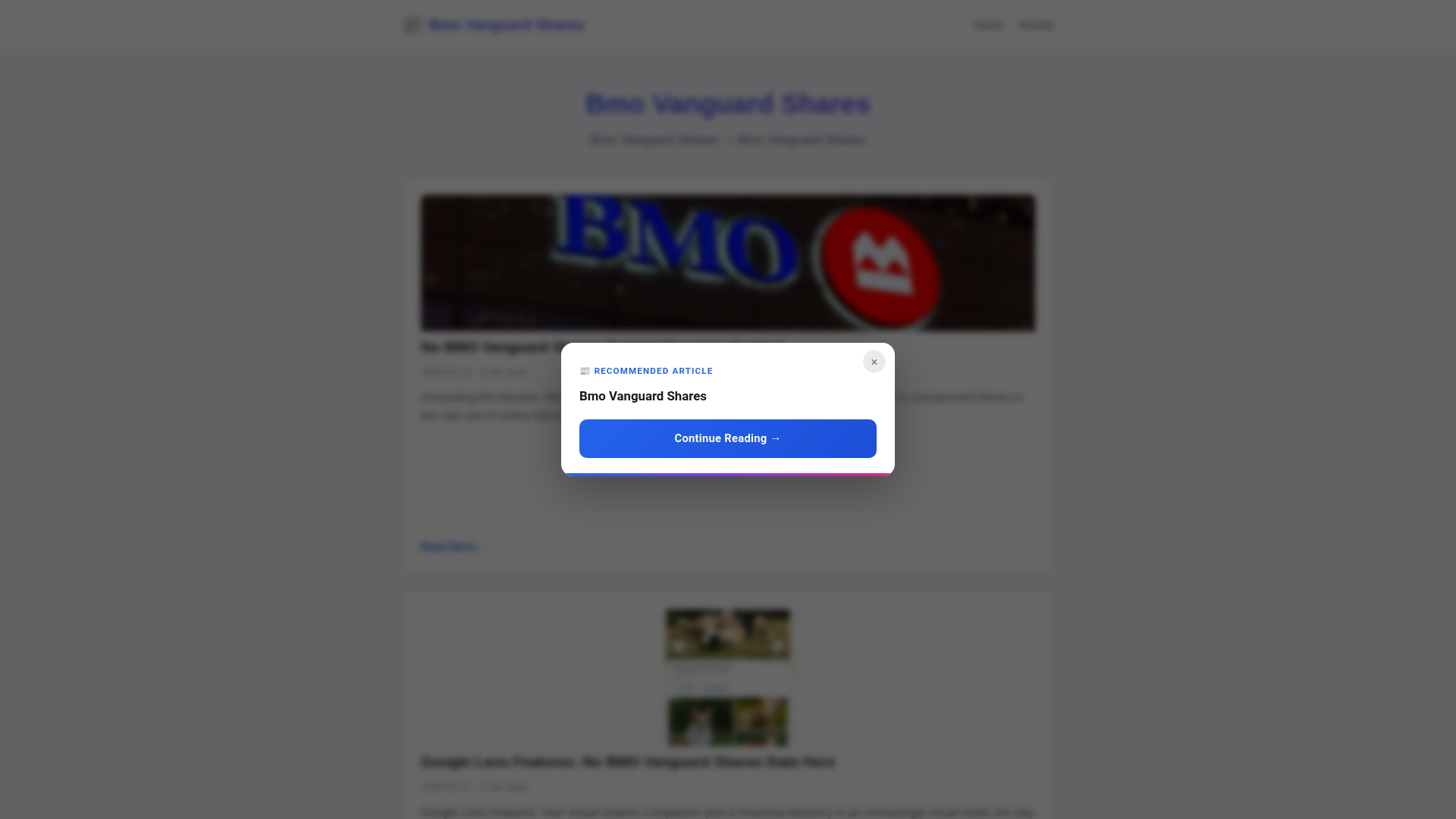 website screenshot of https://bmo-vanguard-shares.pages.dev/