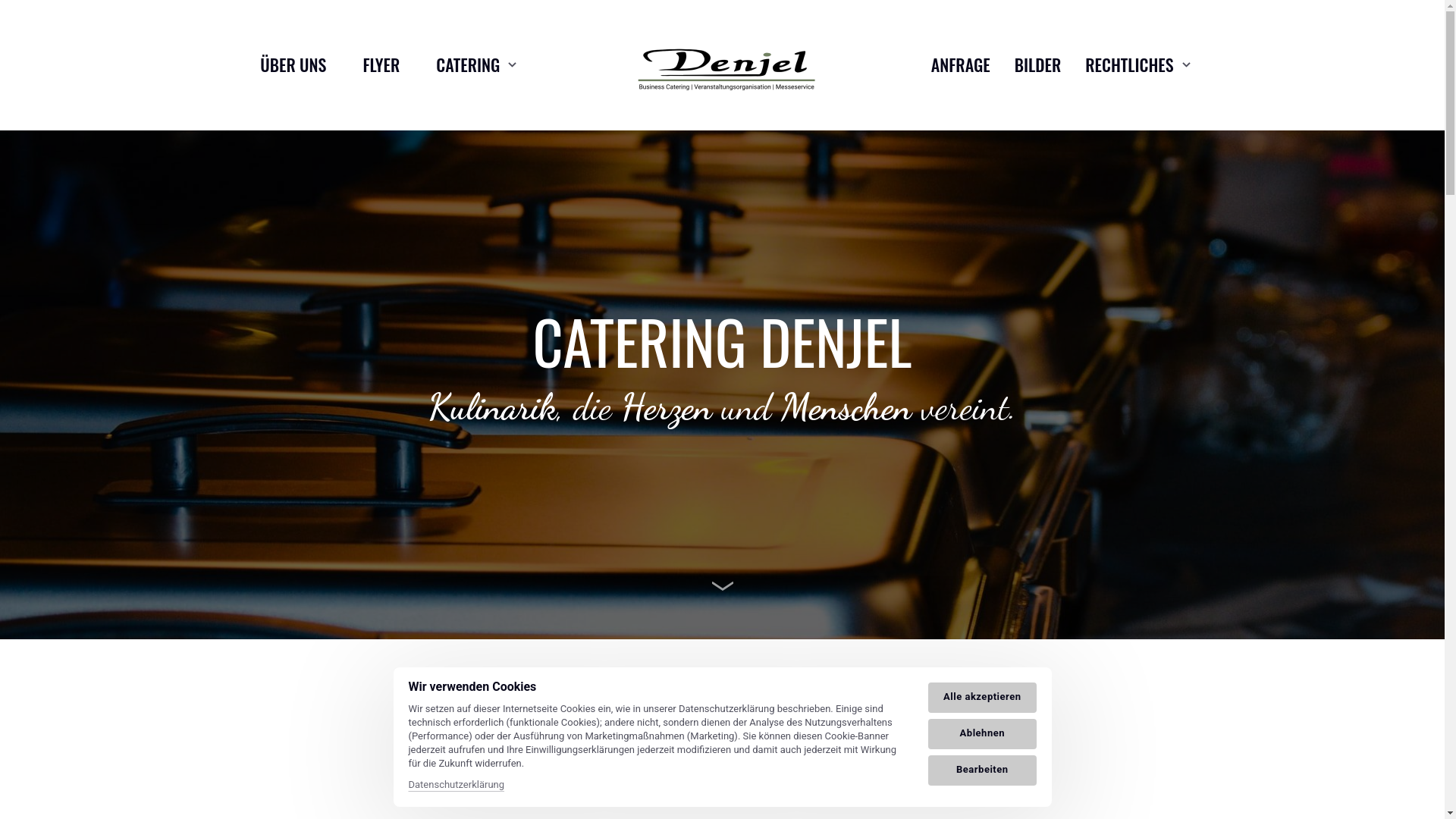 website screenshot of https://cateringdenjel.de/