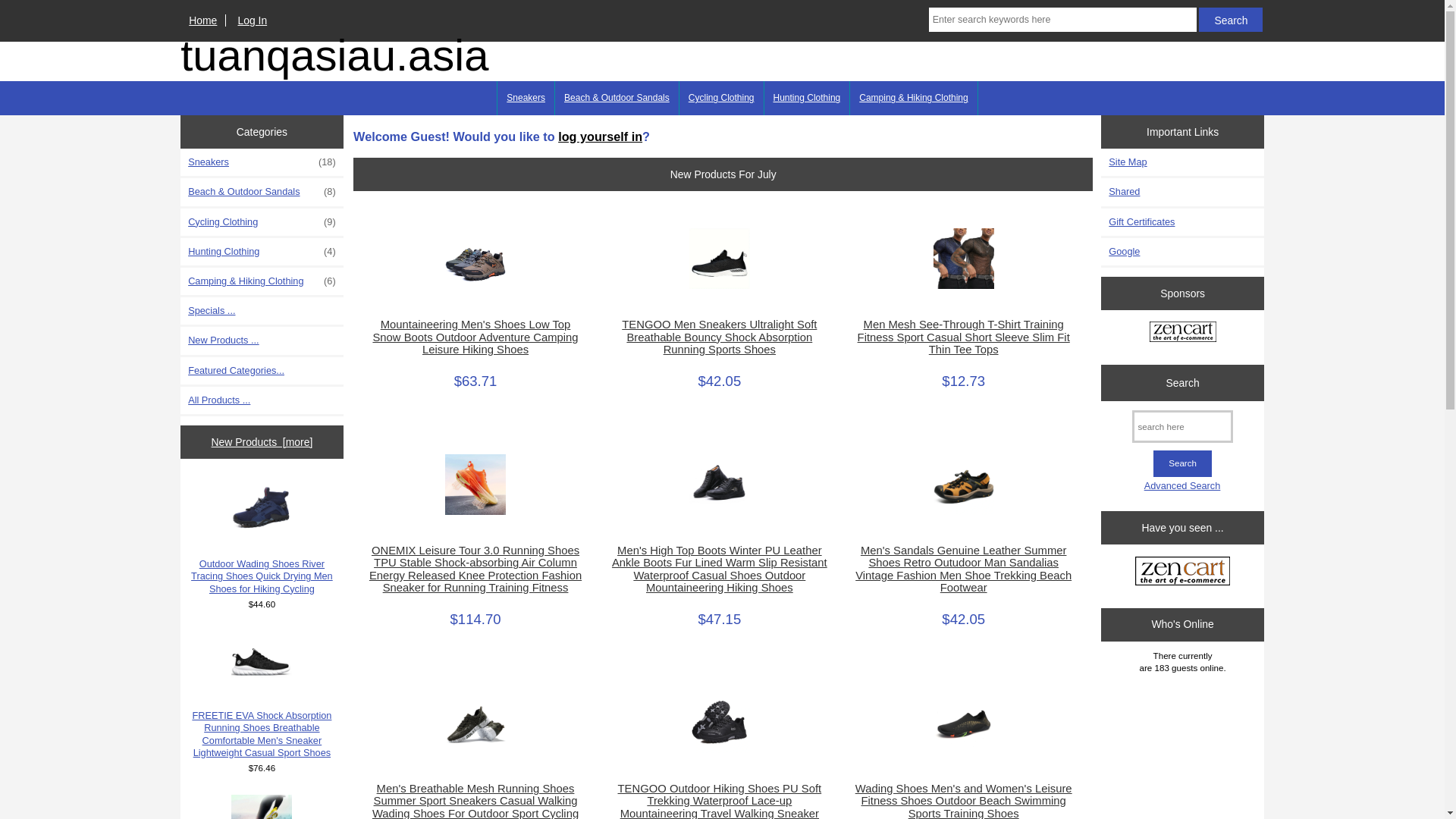 website screenshot of https://tuanqasiau.asia/
