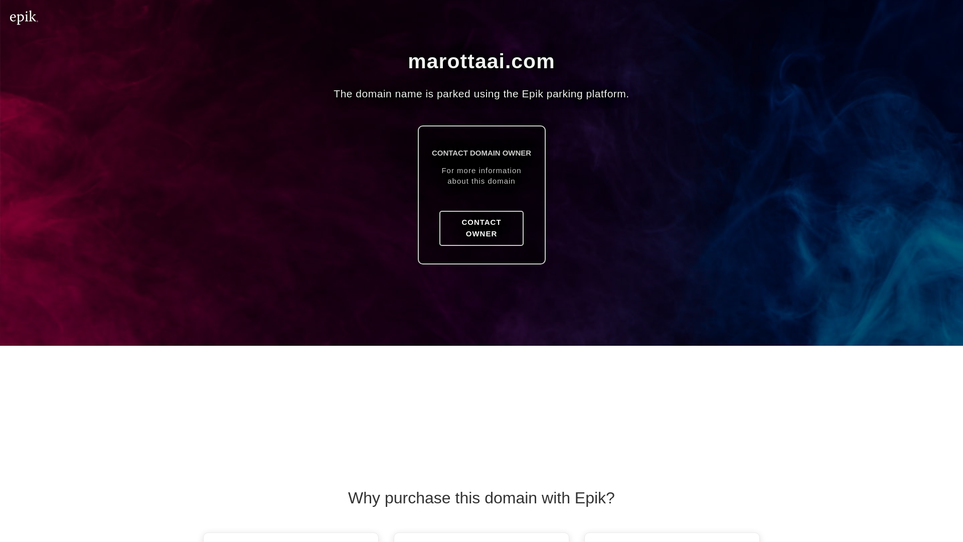 website screenshot of https://marottaai.com