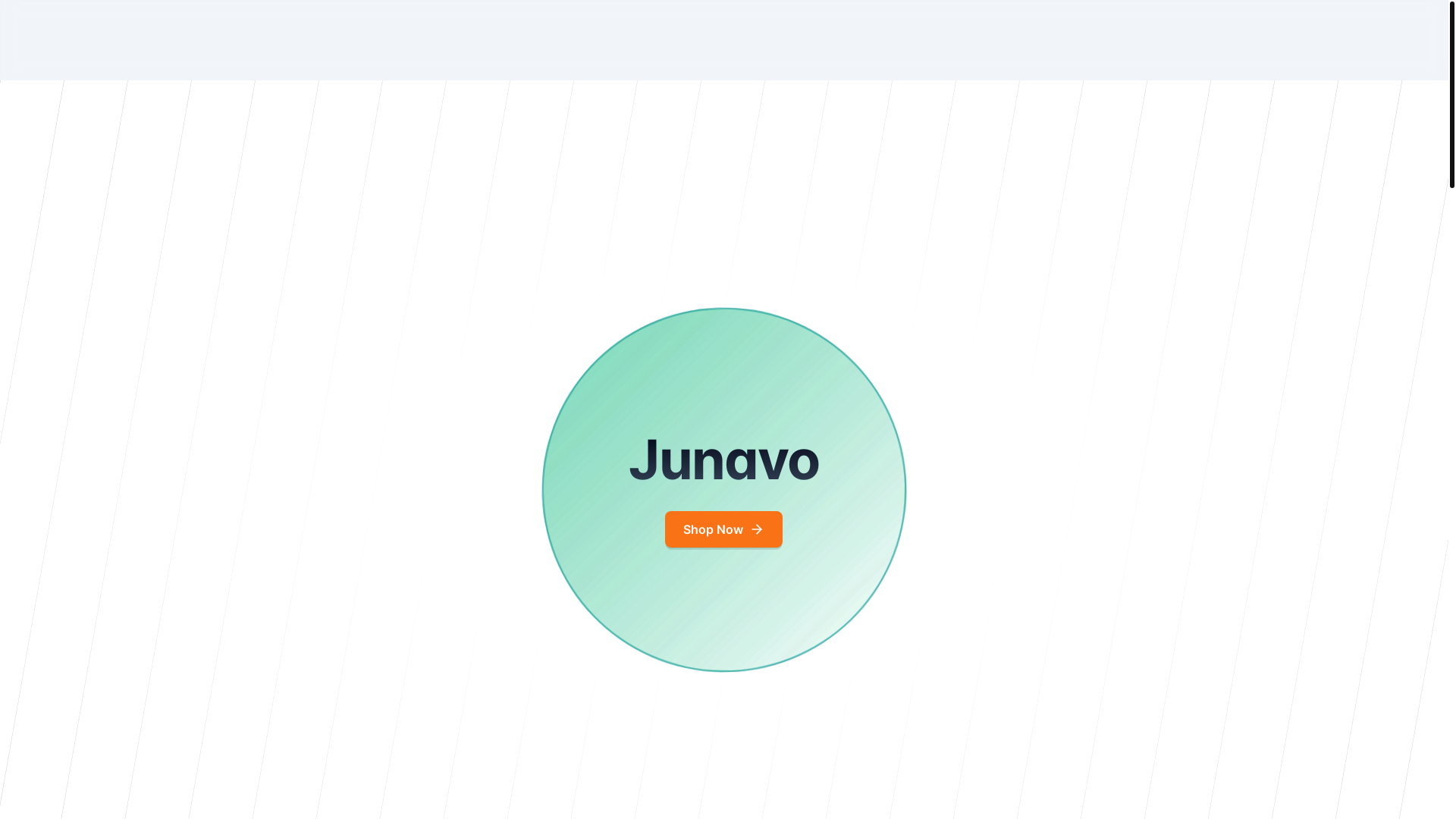website screenshot of https://junavoo.com/