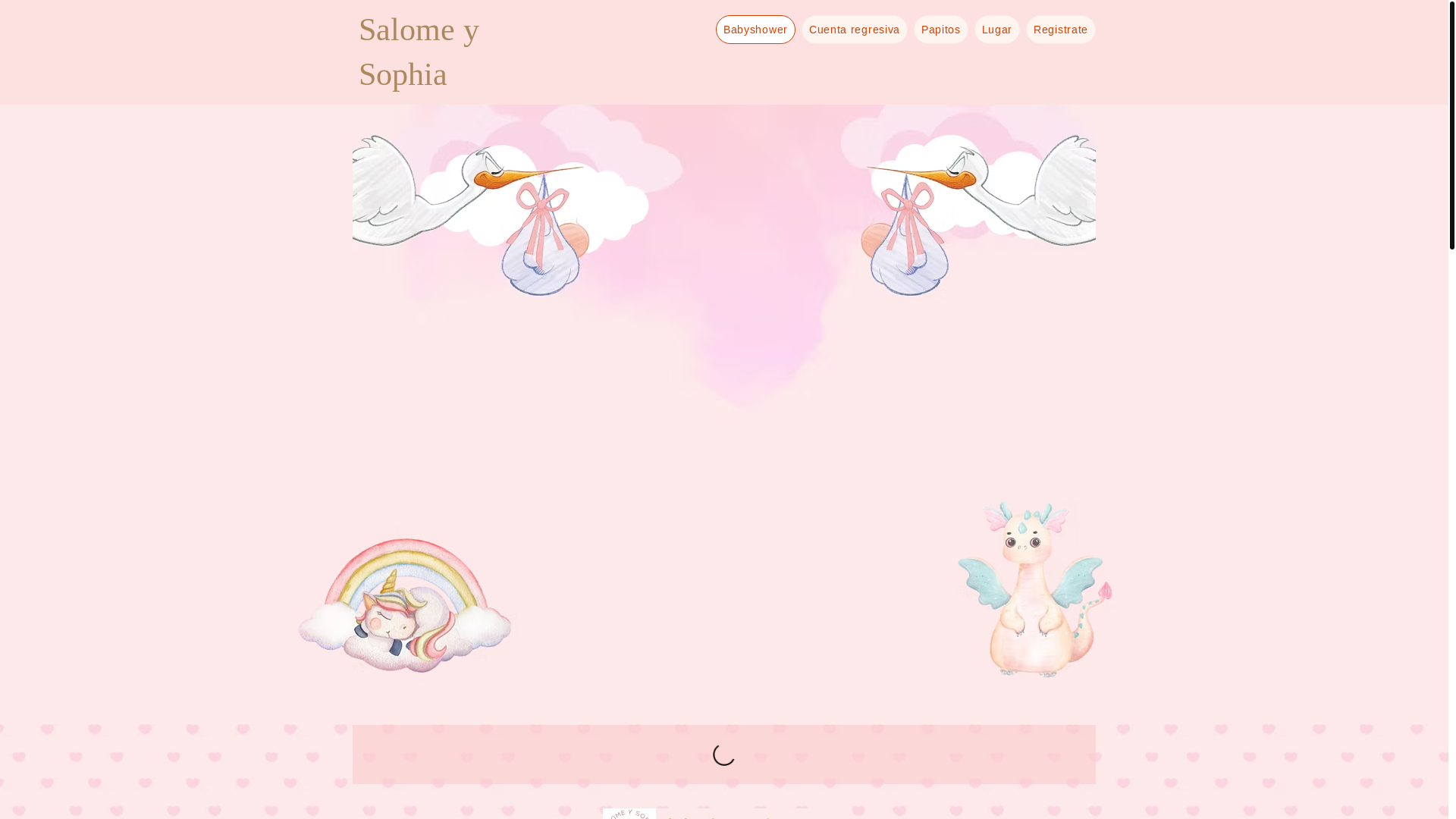 website screenshot of https://salomeysophia.com/