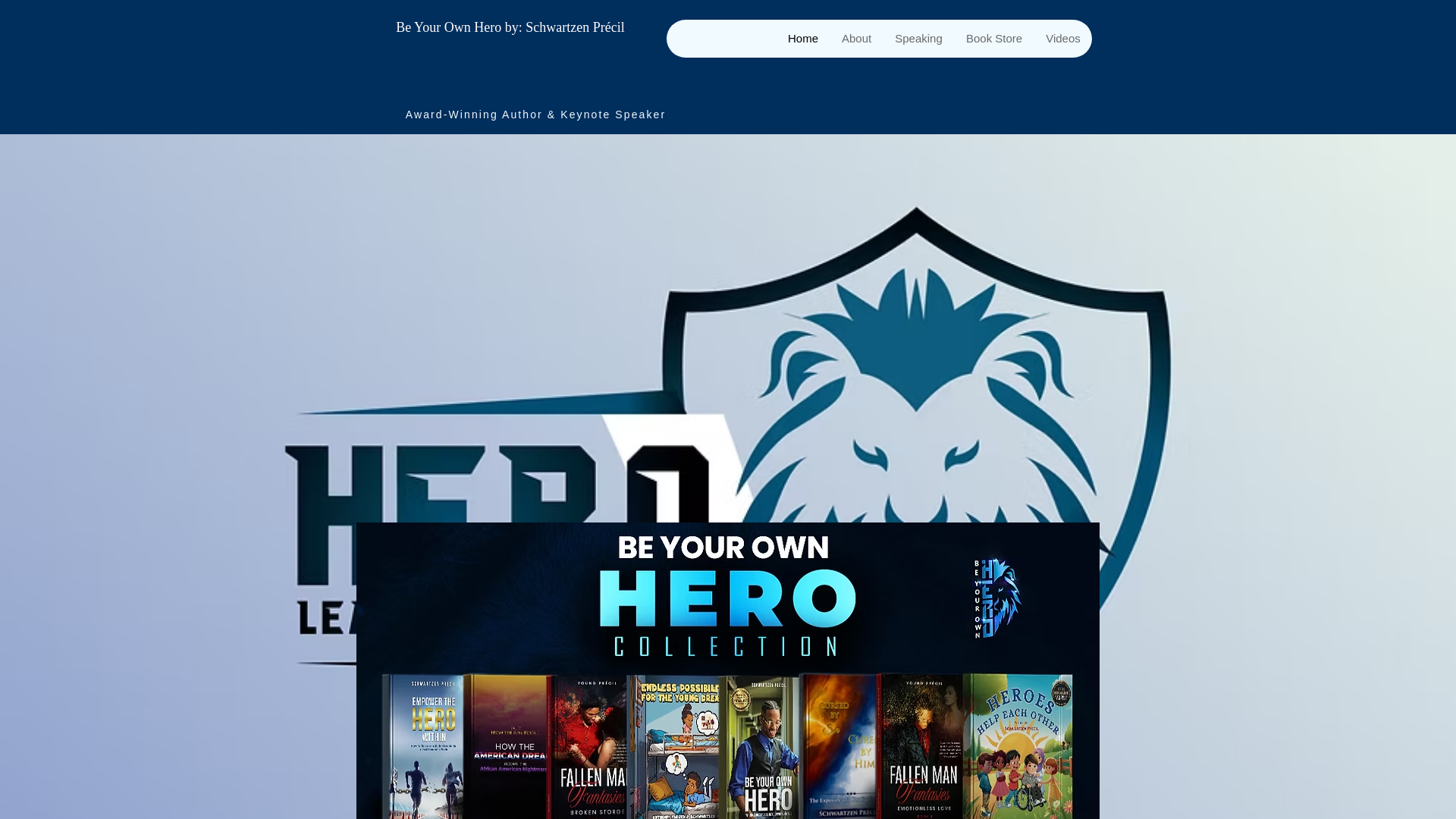 website screenshot of https://heroleadershiptourco.com/