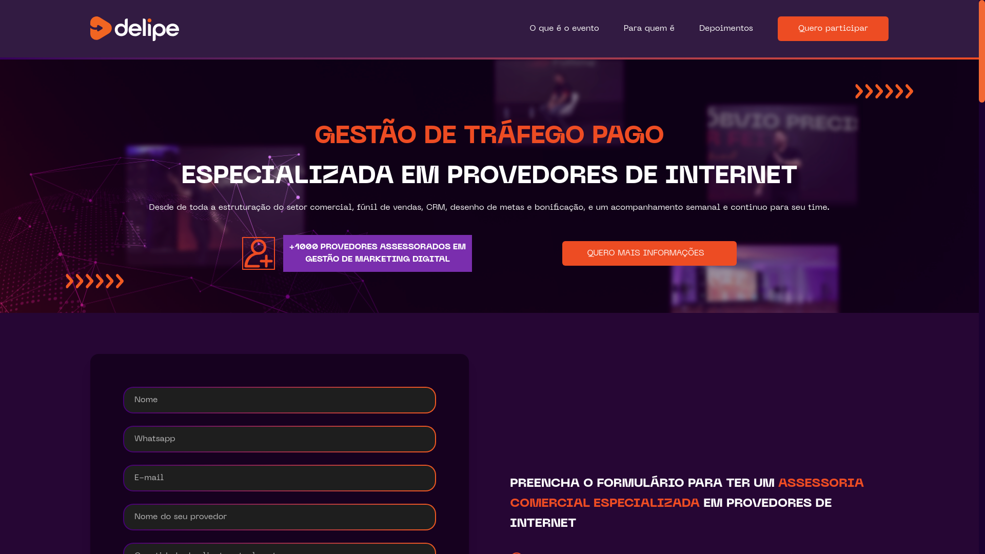 website screenshot of https://delipe-lp-assesoria-comercial-marketing.pages.dev/