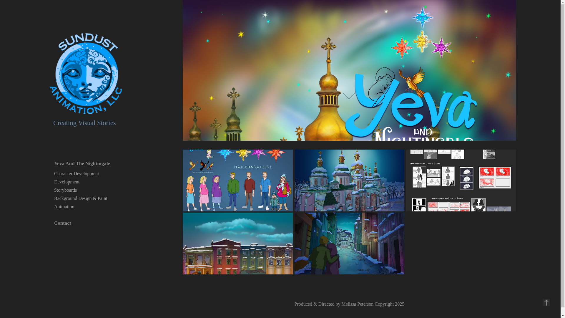 website screenshot of https://sundustanimationllc.com/