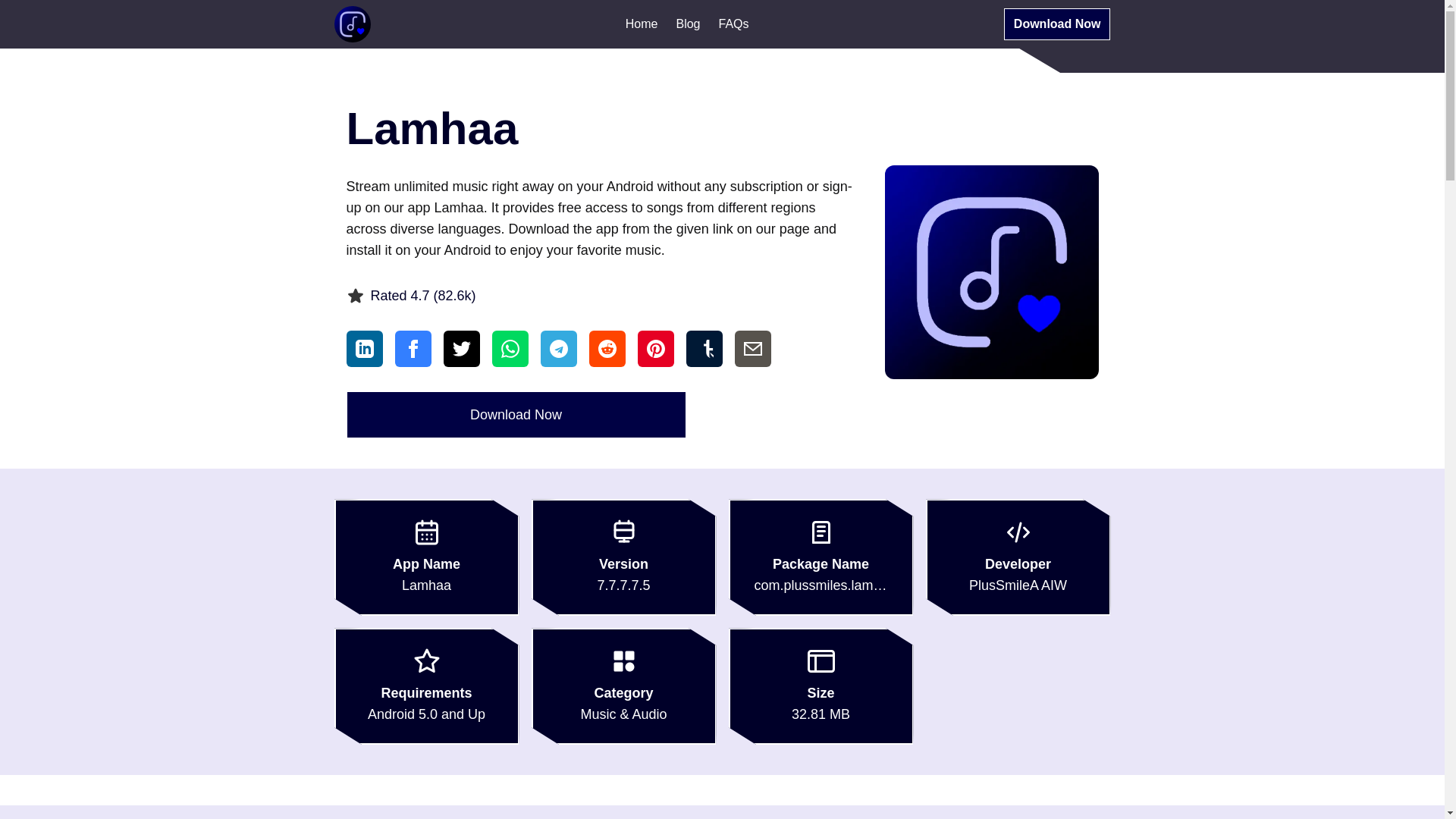 website screenshot of https://lamhaa.pages.dev/