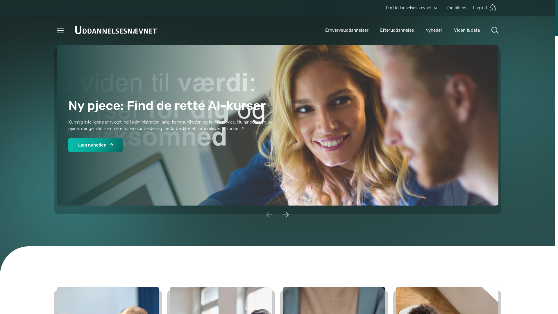 website screenshot of https://uddannelsesnaevnet-dk.pages.dev/
