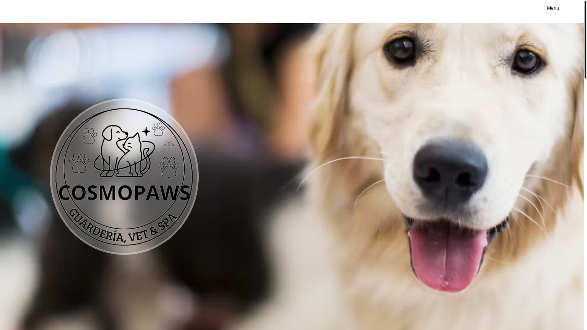 website screenshot of https://cosmopawspetcare.com/