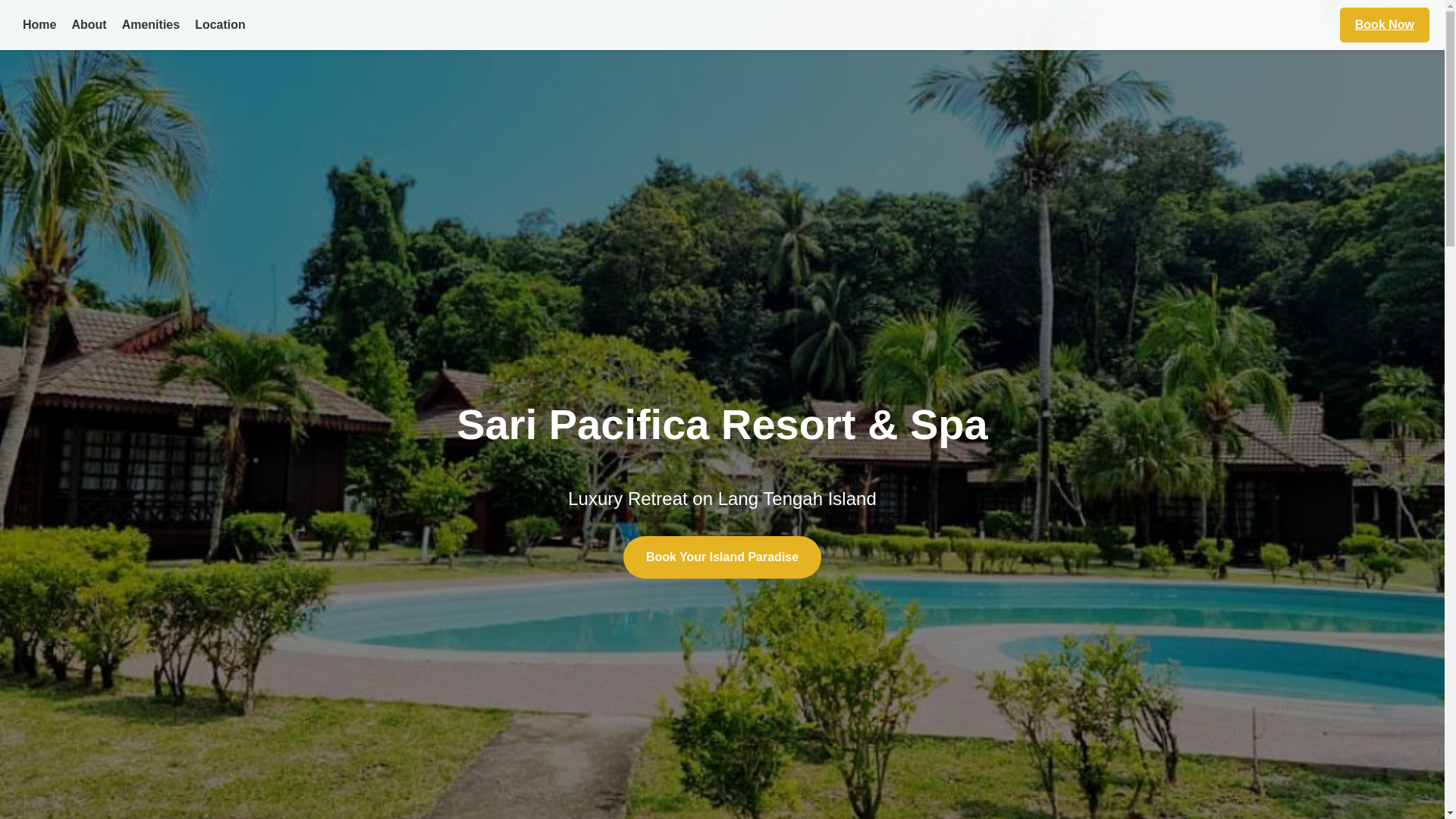 website screenshot of https://saripacificaresort.top/