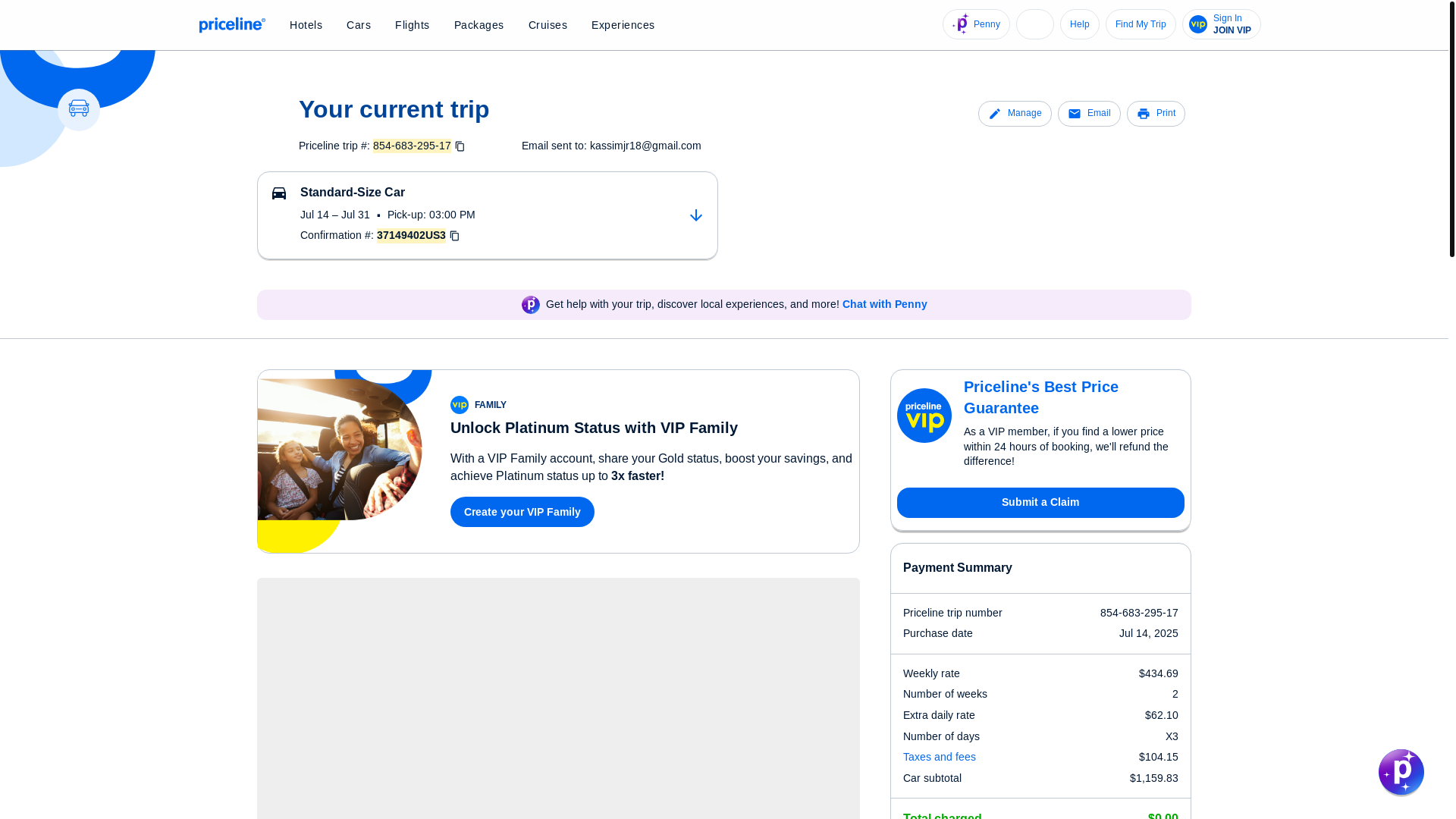 website screenshot of https://links.priceline.com/wUIZXEZOJND4ufpHTUfE