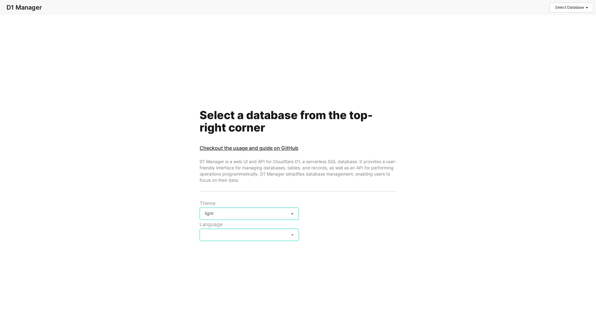 website screenshot of https://d1-manager-8rq.pages.dev/