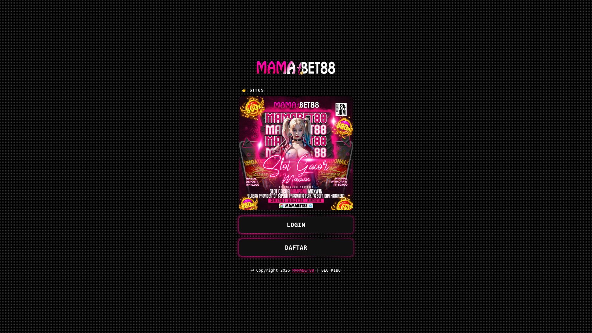 website screenshot of https://mamabet88-yokmare.pages.dev/