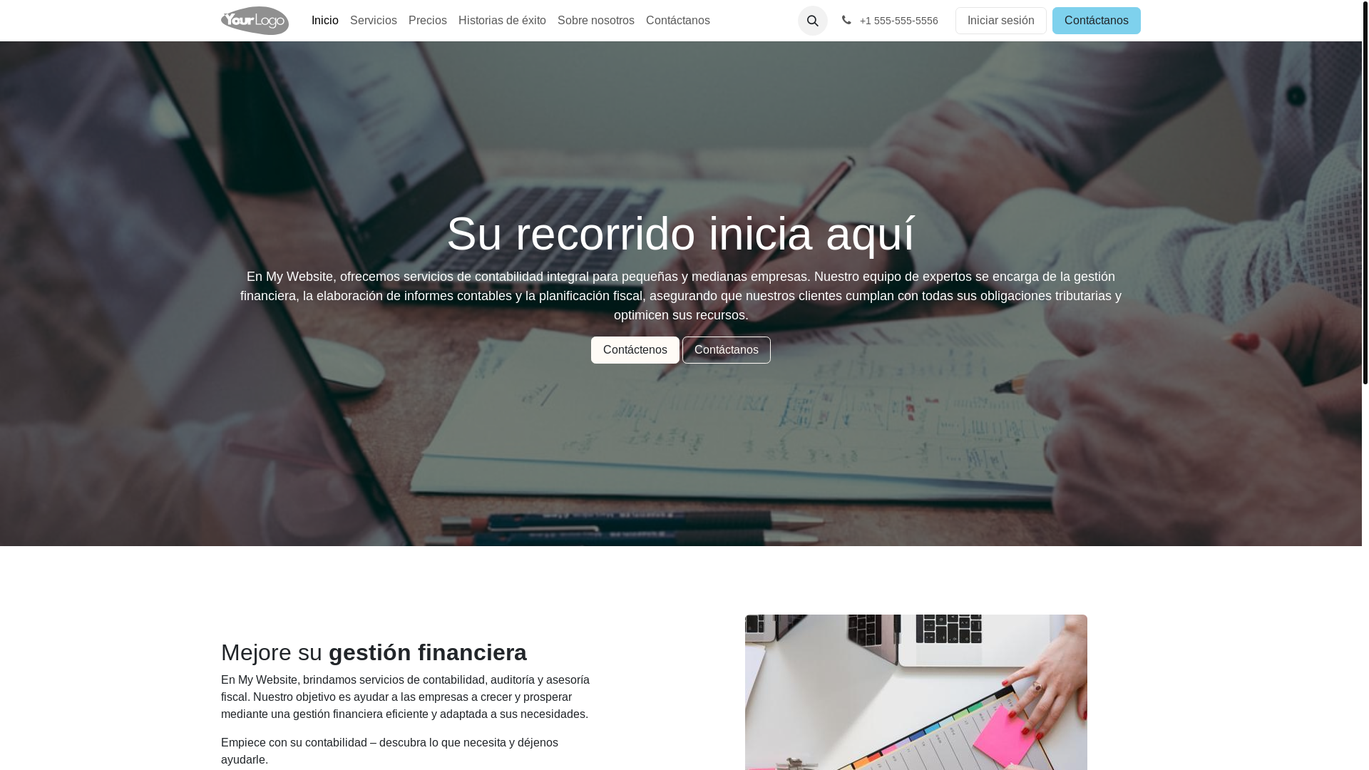website screenshot of https://quantumconsulting.cl/