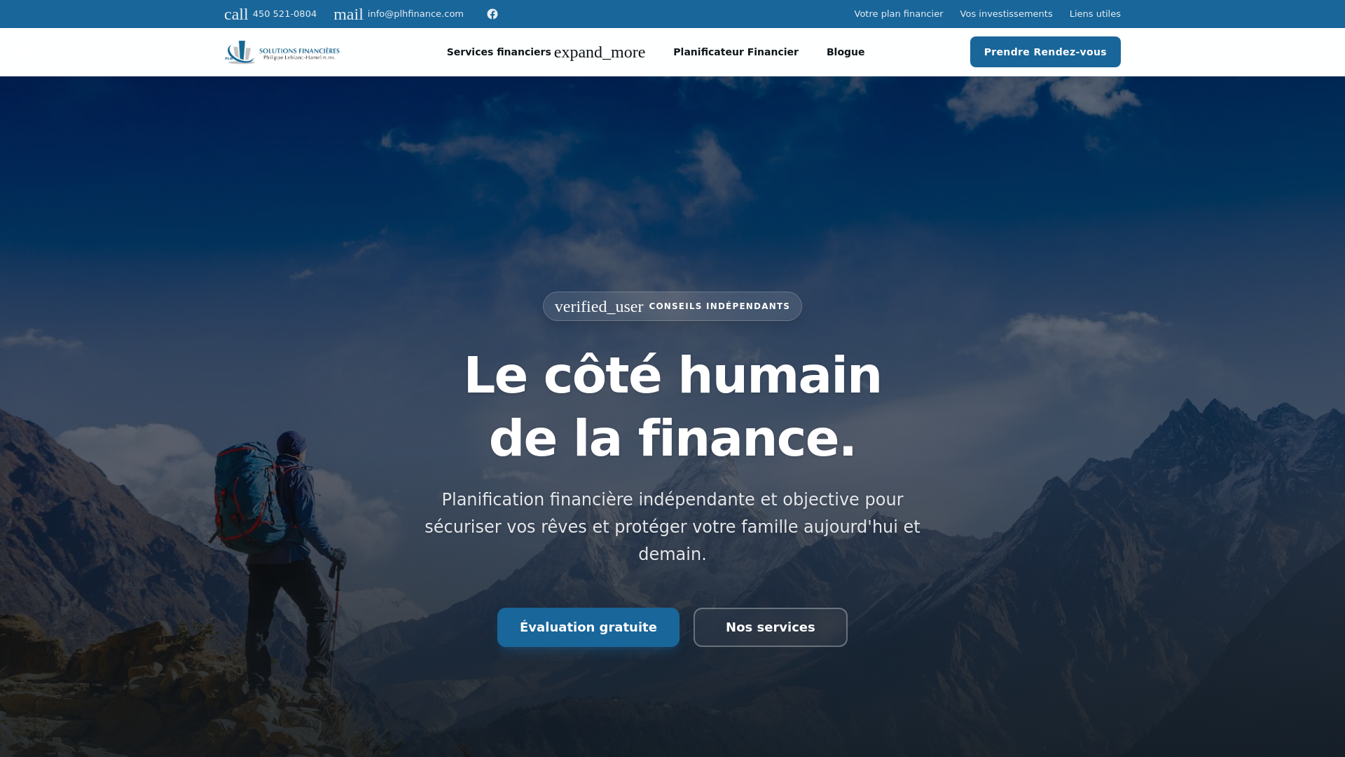 website screenshot of https://plhfinance.pages.dev/