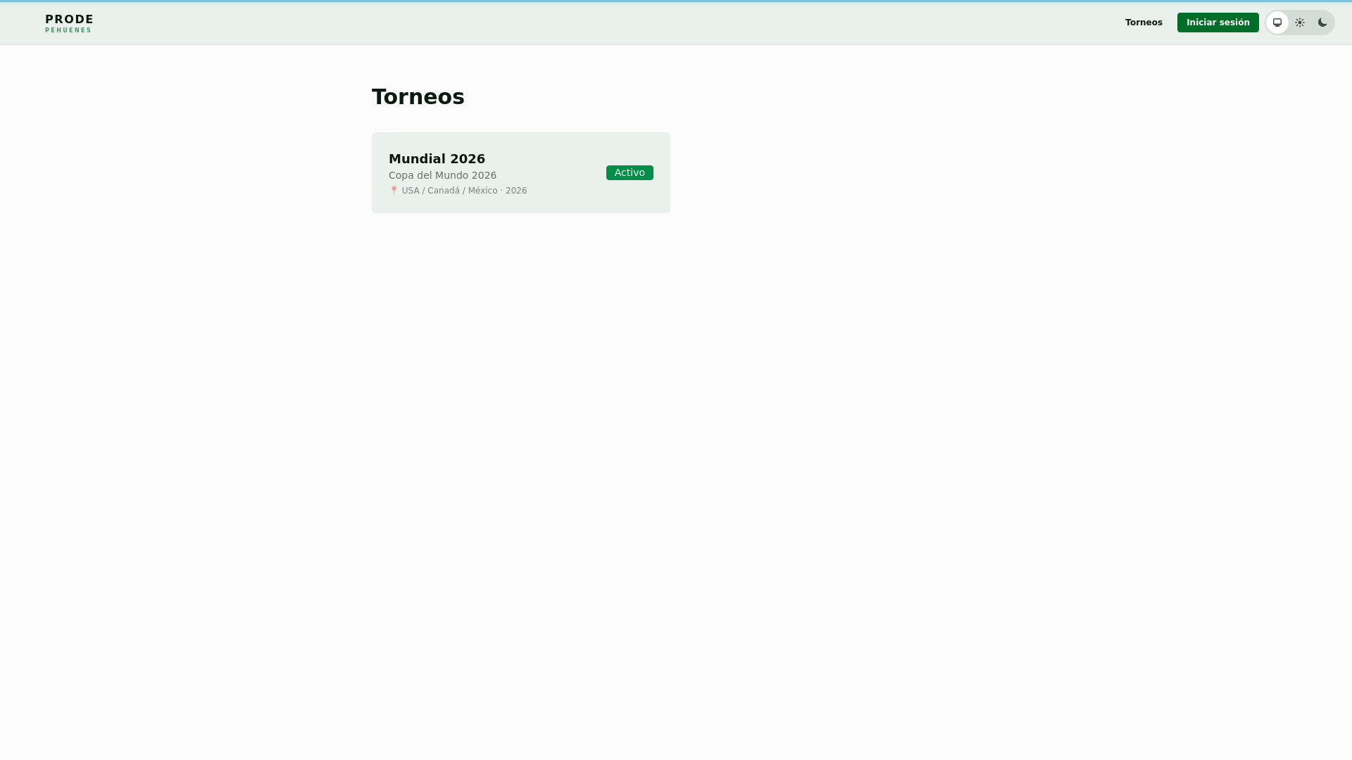 website screenshot of https://prodeverde.com.ar/